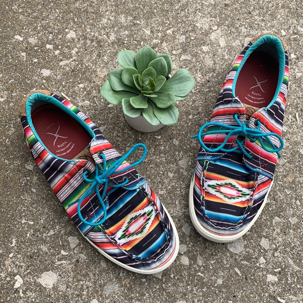 Twisted X Hooey | Serape Loper Moc Toe Sneakers!